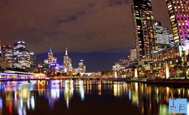 Melbourne Skyline by Night