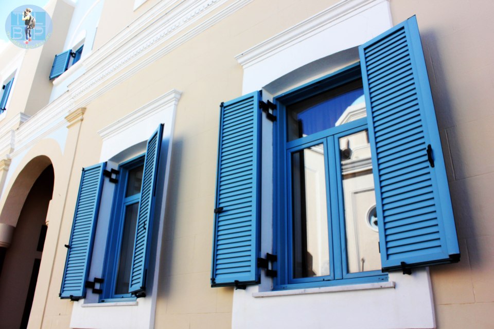 Windows of a church in Kos Town