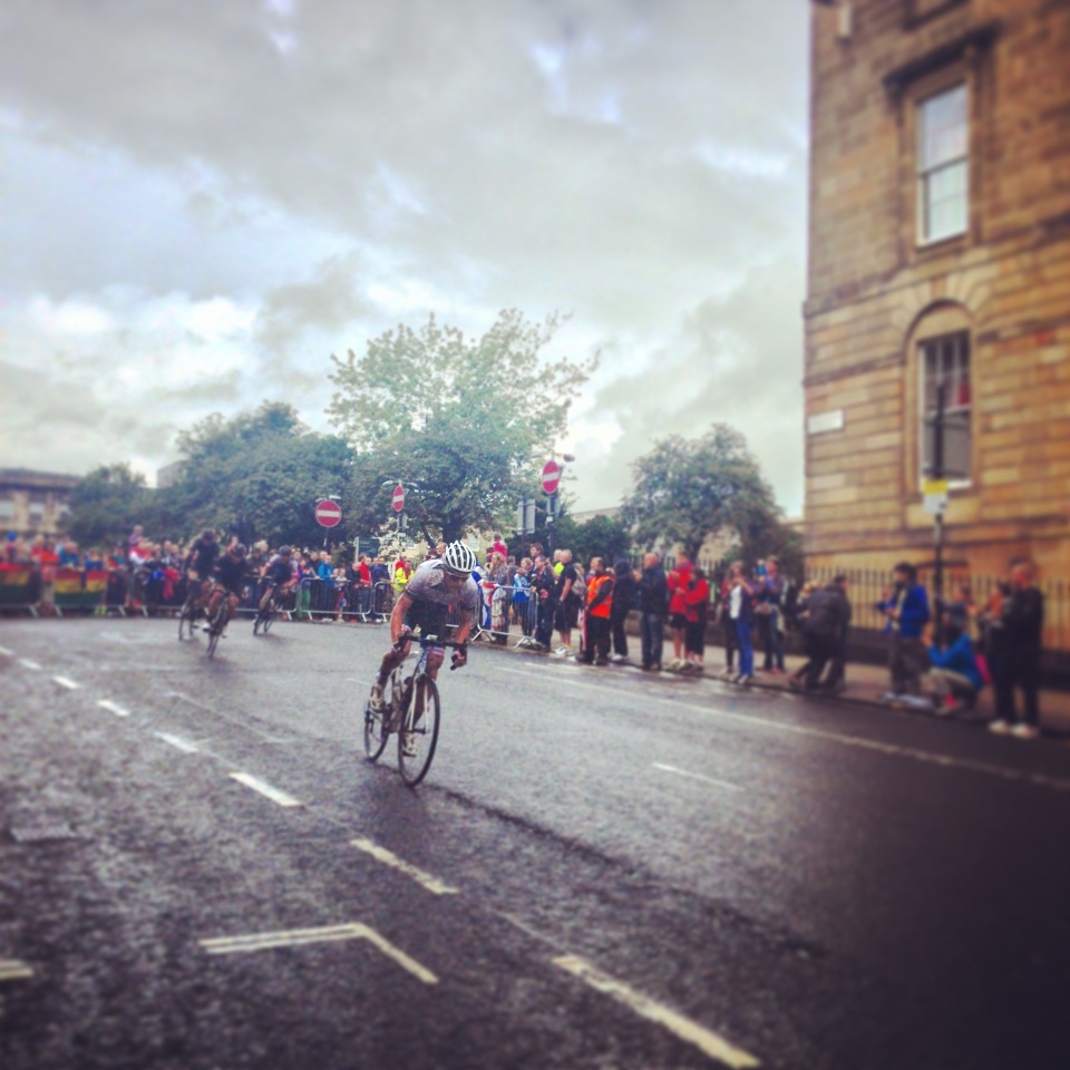 Road cycling Glasgow 2014